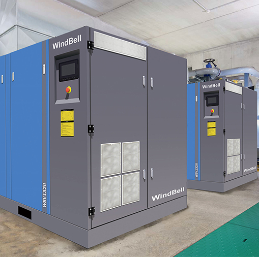 22-355 KW 2-Stage Compression Screw Air Compressor-Zhengzhou Windbell ...